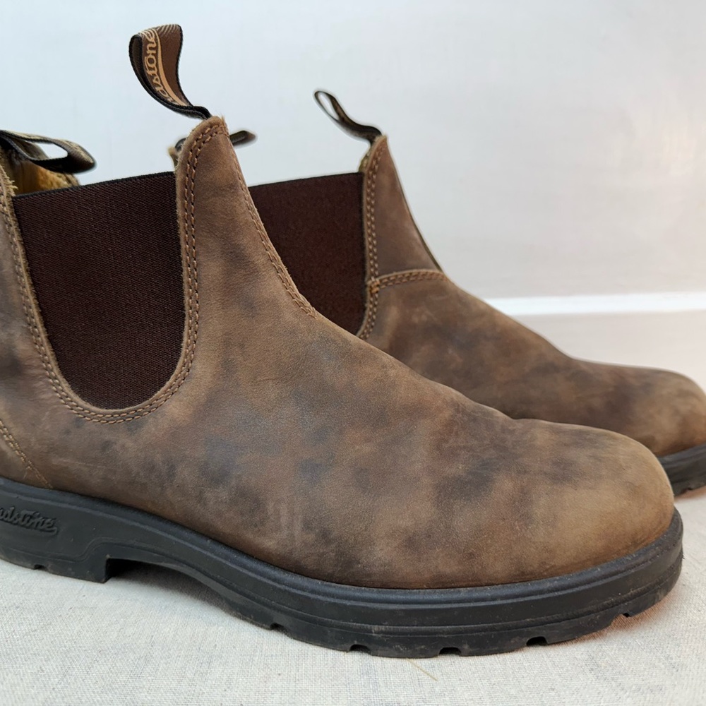 Blundstone Rustic Brown Men's Chelsea Boots